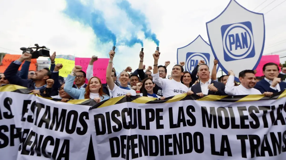 Manifestación PAN